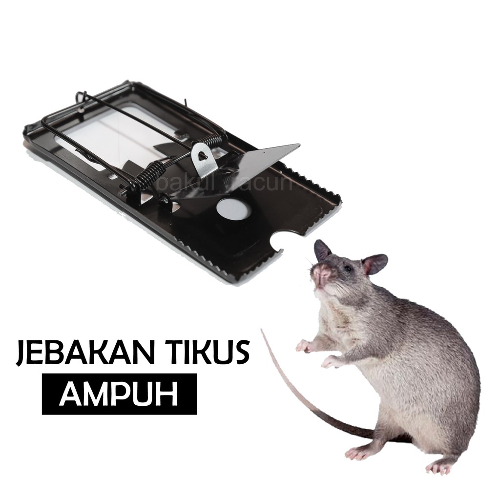 JEBAKAN TIKUS JONY CAT Jepretan Penjepit Perangkap Tikus Bahan Tebal dan Kokoh