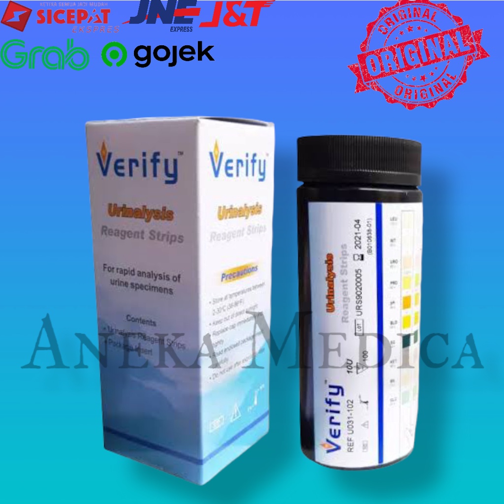 Verify urinalysis test strip 3 PE