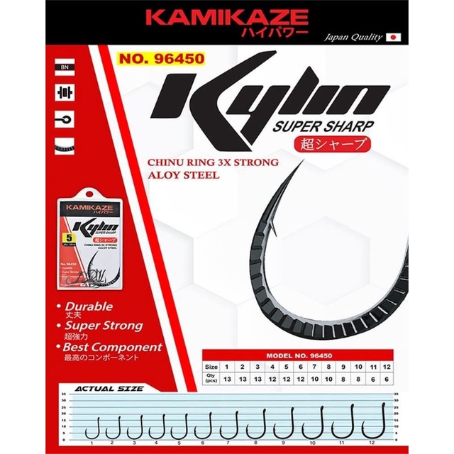 mata kail pancing kylin kamikaze