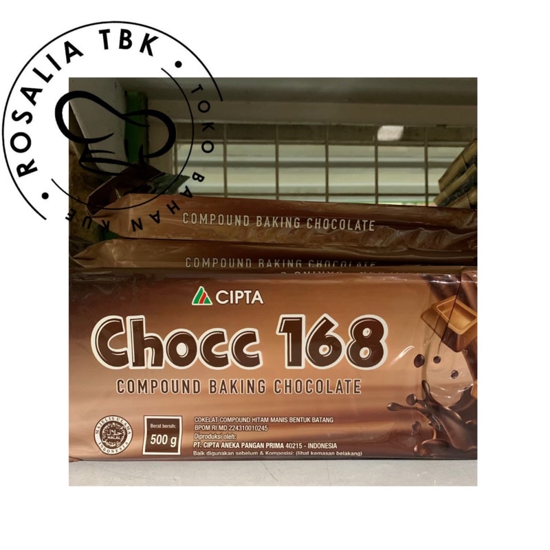 

CHOCC 168 COKLAT BATANG 500gr