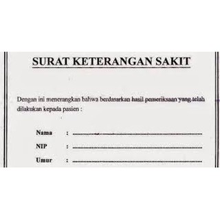 Contoh Surat Dokter Klinik Depok Nusagates