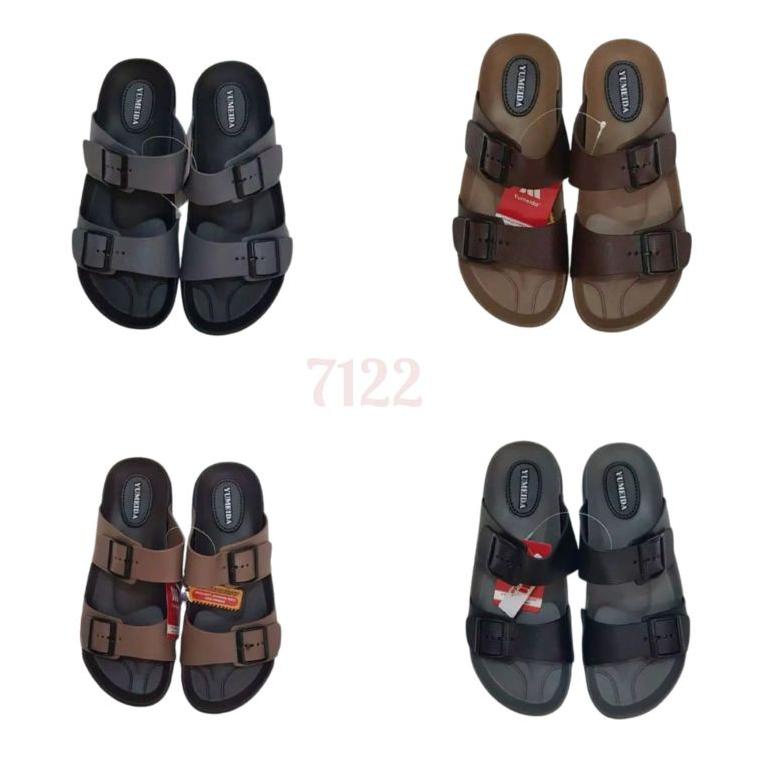 Sandal Yumeida Karet Pria Slop Gt 7122,9071 Ban 2 Dan Ban 3