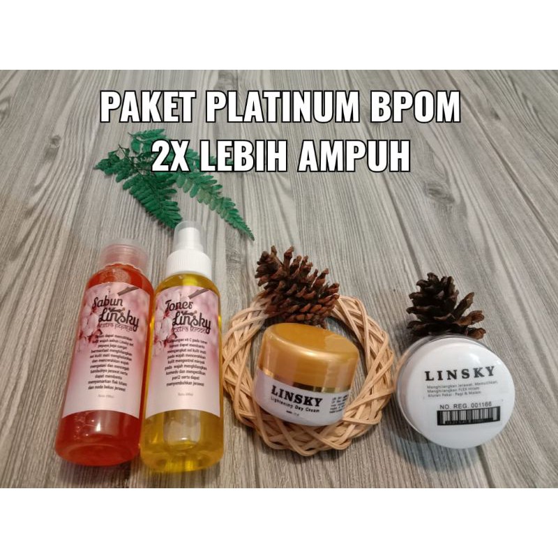 PAKET PLATINUM ISI 4 LINSKY BPOM