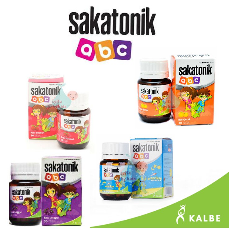 Sakatonik ABC Tablet Hisap Multivitamin Anak