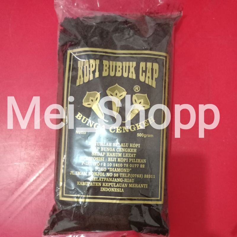 

KOPI BUBUK HALUS 500grams CAP BUNGA CENGKEH KHAS DIAMOND