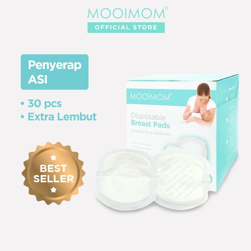 Makassar! MOOIMOM Disposable Breast Pad isi 30 pcs