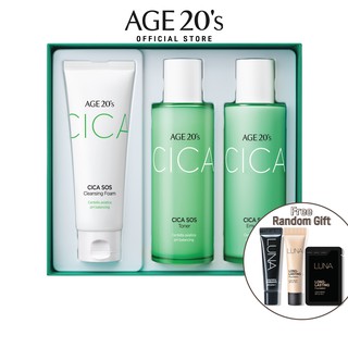  AGE 20 s Cica SOS Skincare  Set Shopee  Indonesia