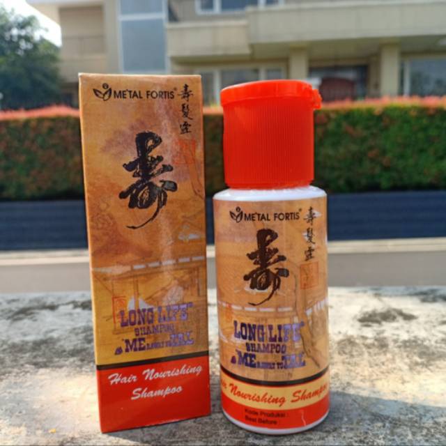 SHAMPO METAL FORTIS 60ml shampo pemanjang rambut