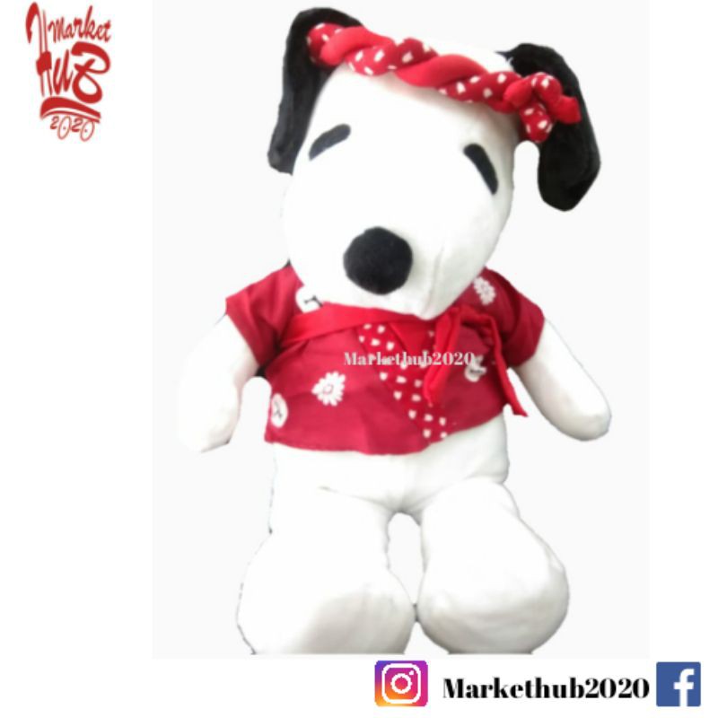 Boneka Snopy Baju Kimono|Snopy mini lucu|Boneka Ala Jepang