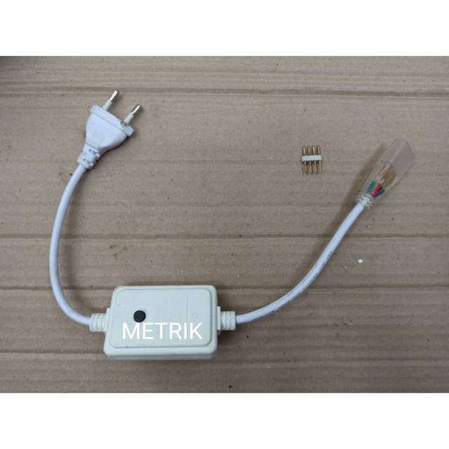 FLASHER 4 JALUR STRIPS LAMP RGB WARNA WARNI/ SOKET COLOKAN LED STRIP RGB