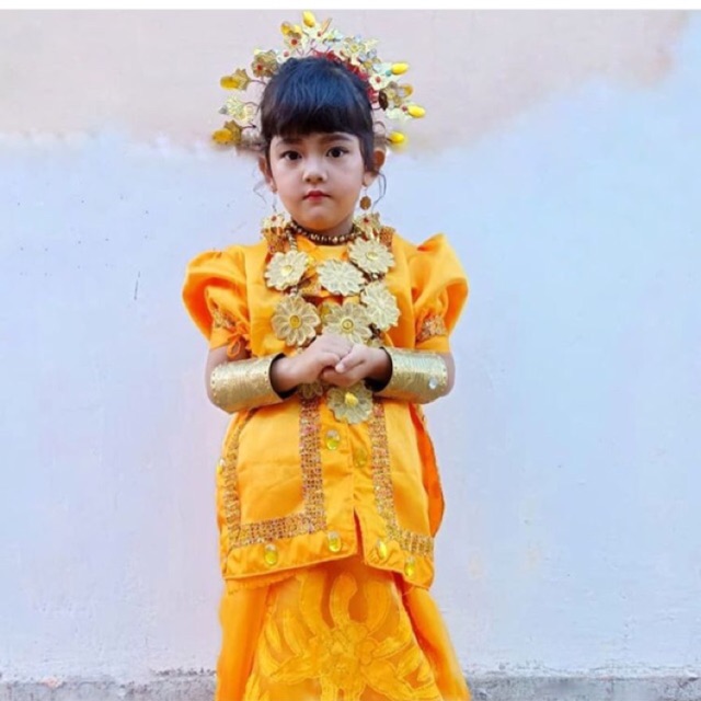  Baju  bodo  anak baju  adat bugis makassar  Shopee Indonesia