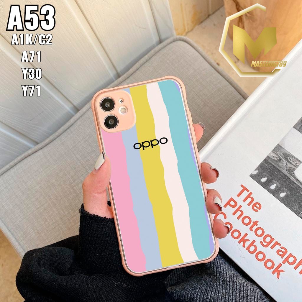 SS046 CASE RAINBOW VIVO Y15S Y01 Y75 Y55 Y71 Y81 Y91 Y95 Y93 Y91C Y20 Y12S Y12 Y15 Y30 Y50 V5 LITE Y53 Y83 Y19 Y21S Y21T Y32 Y21 2021 MA847