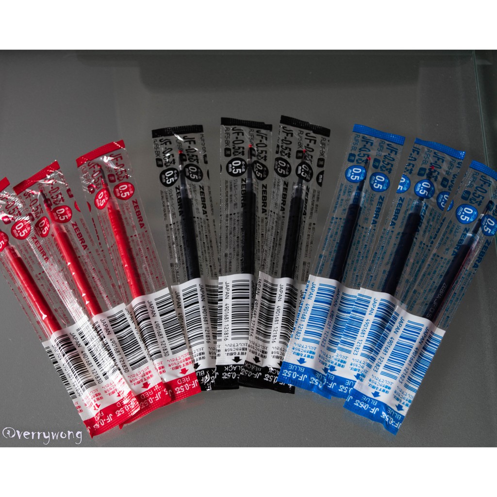 

Refill / Isi Ulang Pulpen Gel Zebra Sarasa Clip 0.5 mm