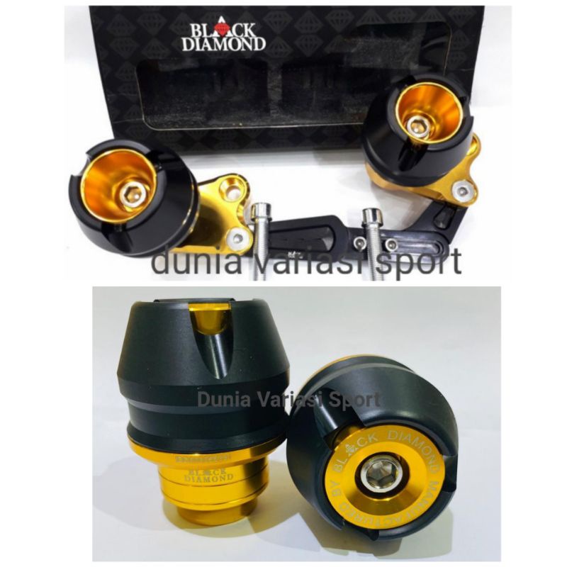 Paketan Jalu As&amp;Jalu Kenalpot Nmax/PCX/Forza/Xmax/Aerox Black Diamond