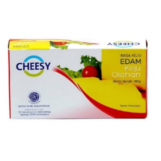 

Cheesy Edam Cheese 170gr / Keju Edam Cheesy