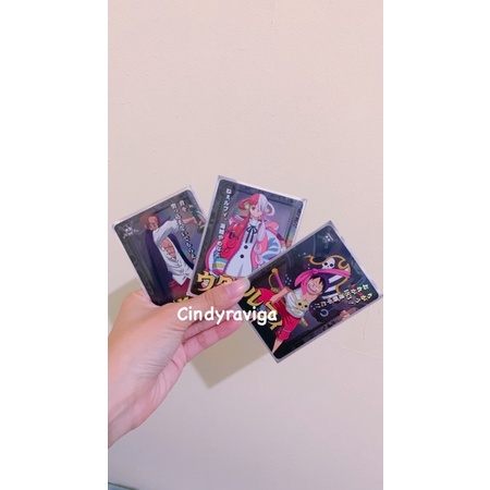 COLLECTIBLE CARD ONE PIECE RED UR ULTRA RARE SHANKS LUFFY UTA