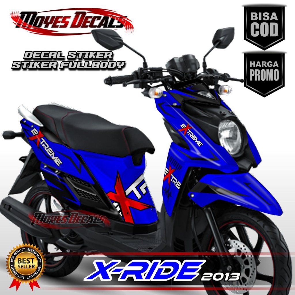 Decal Stiker X-Ride 2013 Stiker Fullbody Motor X-Ride Stiker Variasi Strifing Fullbody X-Ride Stiker