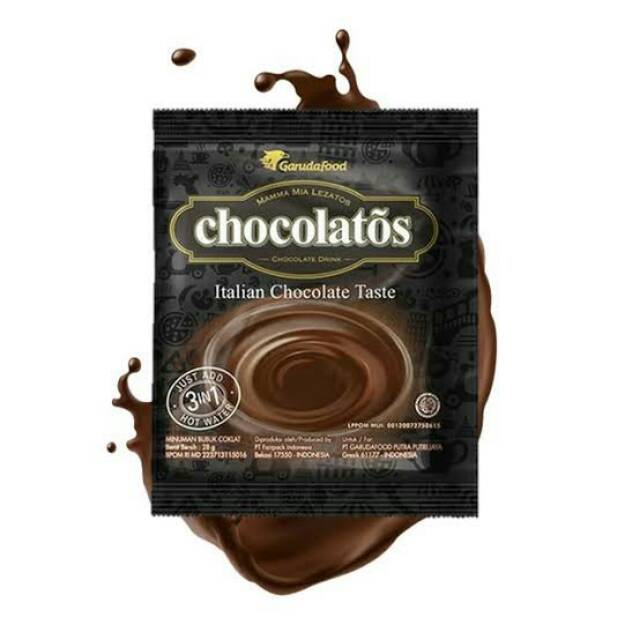 

Chocolatos Sachet (Coklat Bubuk) 21g x 10bks