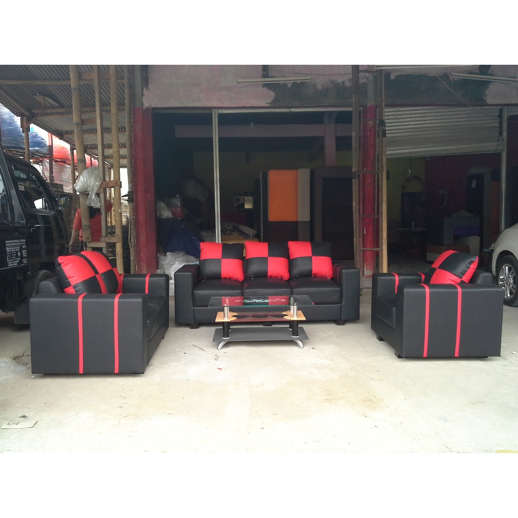 SOFA RUANG TAMU 321 TANGAN MINIMALIS