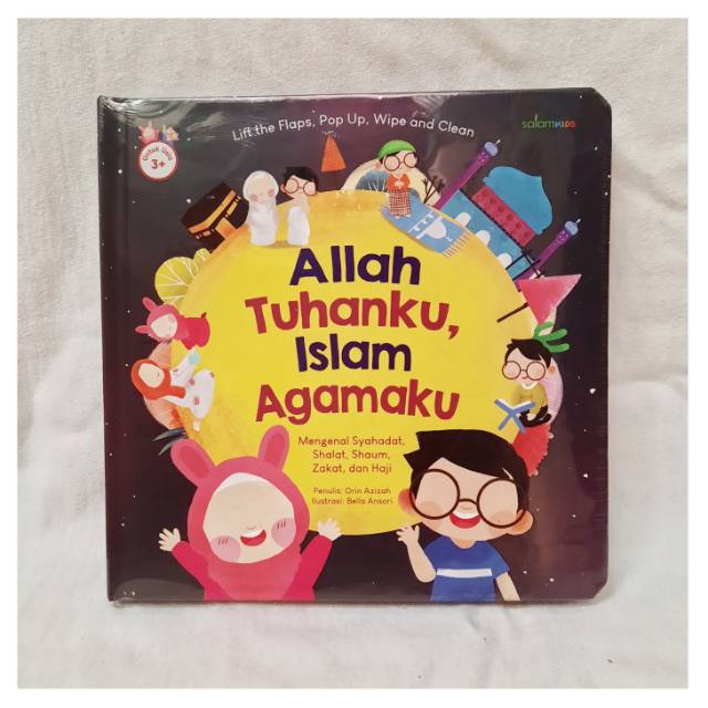 Board Book Allah Tuhanku, Islam Agamaku / Pop Up Book