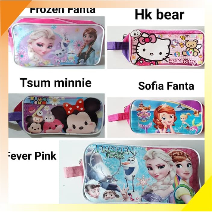 

Kotak / Tempat Pensil TsumTsum Hello Kitty Little Pony Princess Frozen SH343