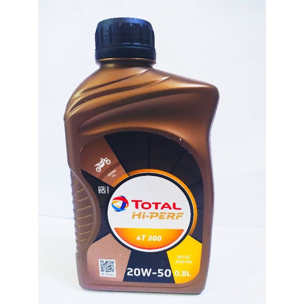 Oli Total Hi -Perf  20W-50 0,8L