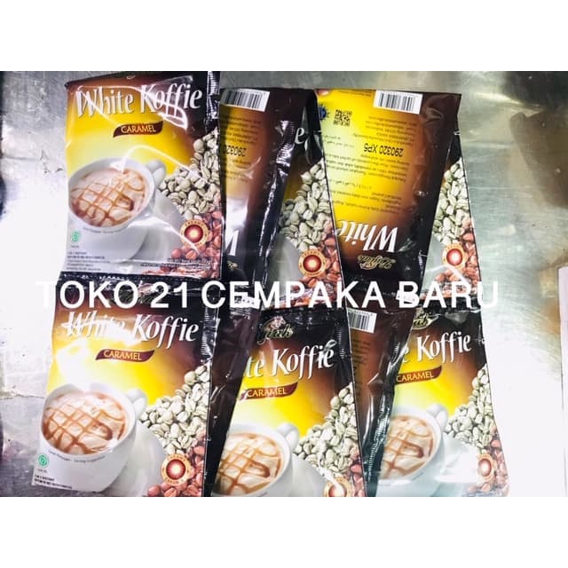 

Luwak White Koffie Rasa CARAMEL 1 RENCENG isi 10 SACHET | Kopi Luwak Karamel