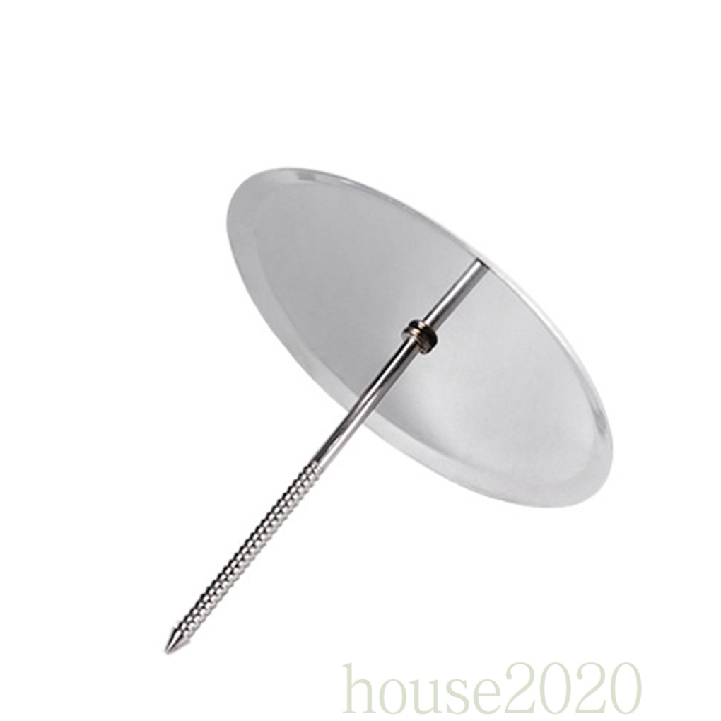 (House2020) Stand Holder / Dudukan Icing / Krim Bahan Stainless Steel Desain Bunga Untuk Dekorasi Kue Diy