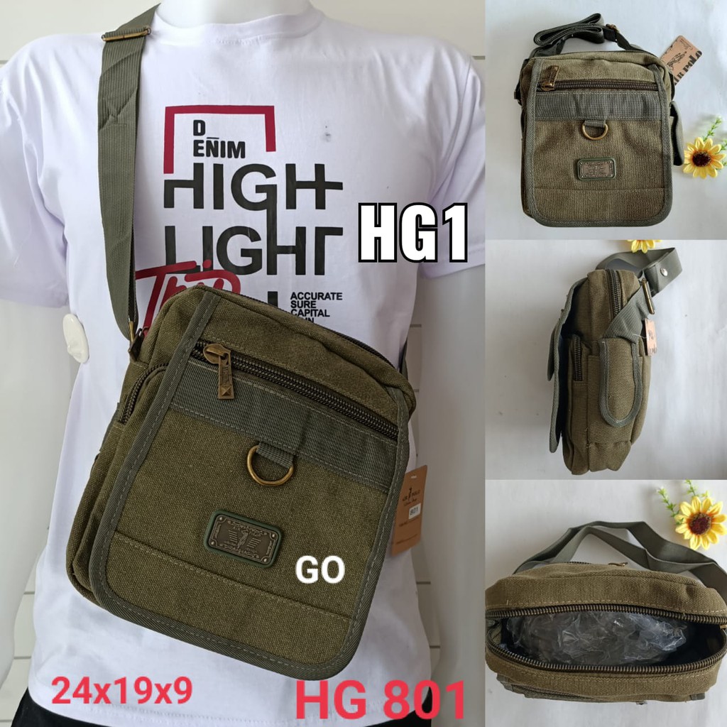 gof HG ARMY AIR POLO Tas Pria Tas Selempang Outdoor Multifungsi Stylish Original Bagus Masa Kini