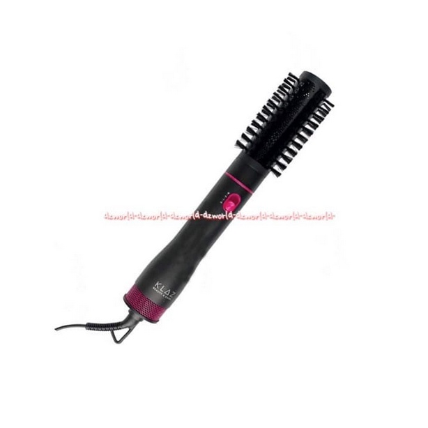 Klaz Hair Styler Hb-848 Alat Kriting Blow rambut Roll Pengeriting Pink Hitam Klas