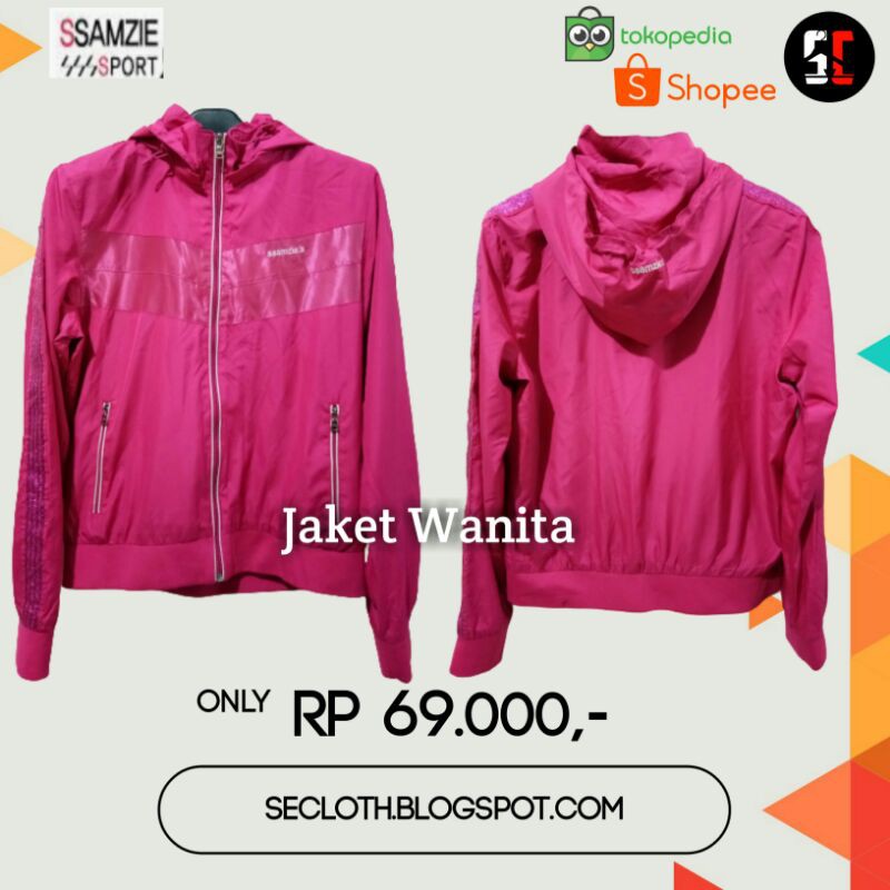 Jaket Wanita SSAMZIE.S ORIGINAL