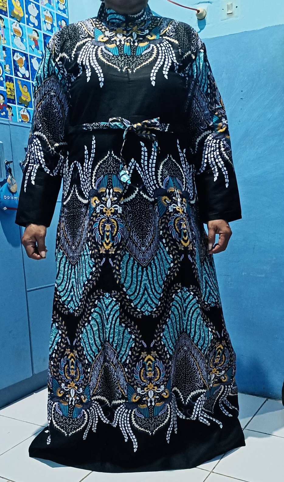 Gamis Batik Manggar, Padi,sekar,cantik,kubis,kipas,daun,kupu,nadine,gendis