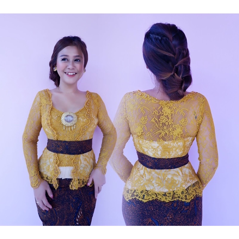 Kebaya jadi payet mutiara