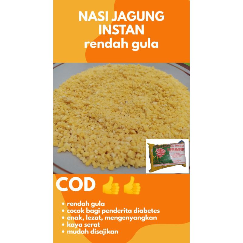 

Nasi jagung instan / nasi diet / nasi jagung enak