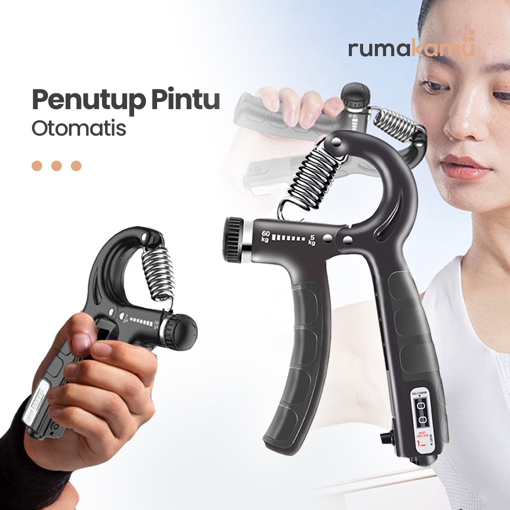 Handgrip Digital Penghitung Otomatis Hand Grip Olahraga Fitness Otot Tangan