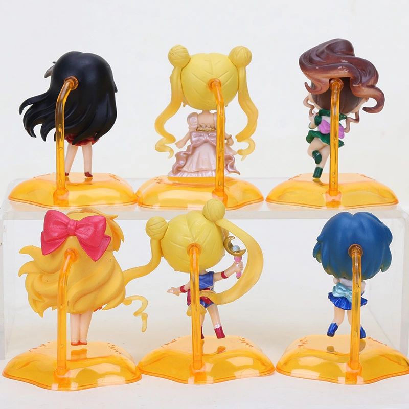 Figure Sailor Moon Q Version Pretty Angel Miniatur SailorMoon/Pajangan Sailor Moon