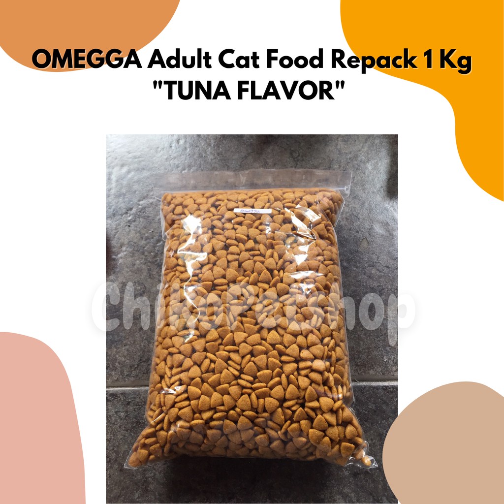 Makanan Kucing OMEGGA CAT FOOD TERMURAH Kemasan 1 Kg