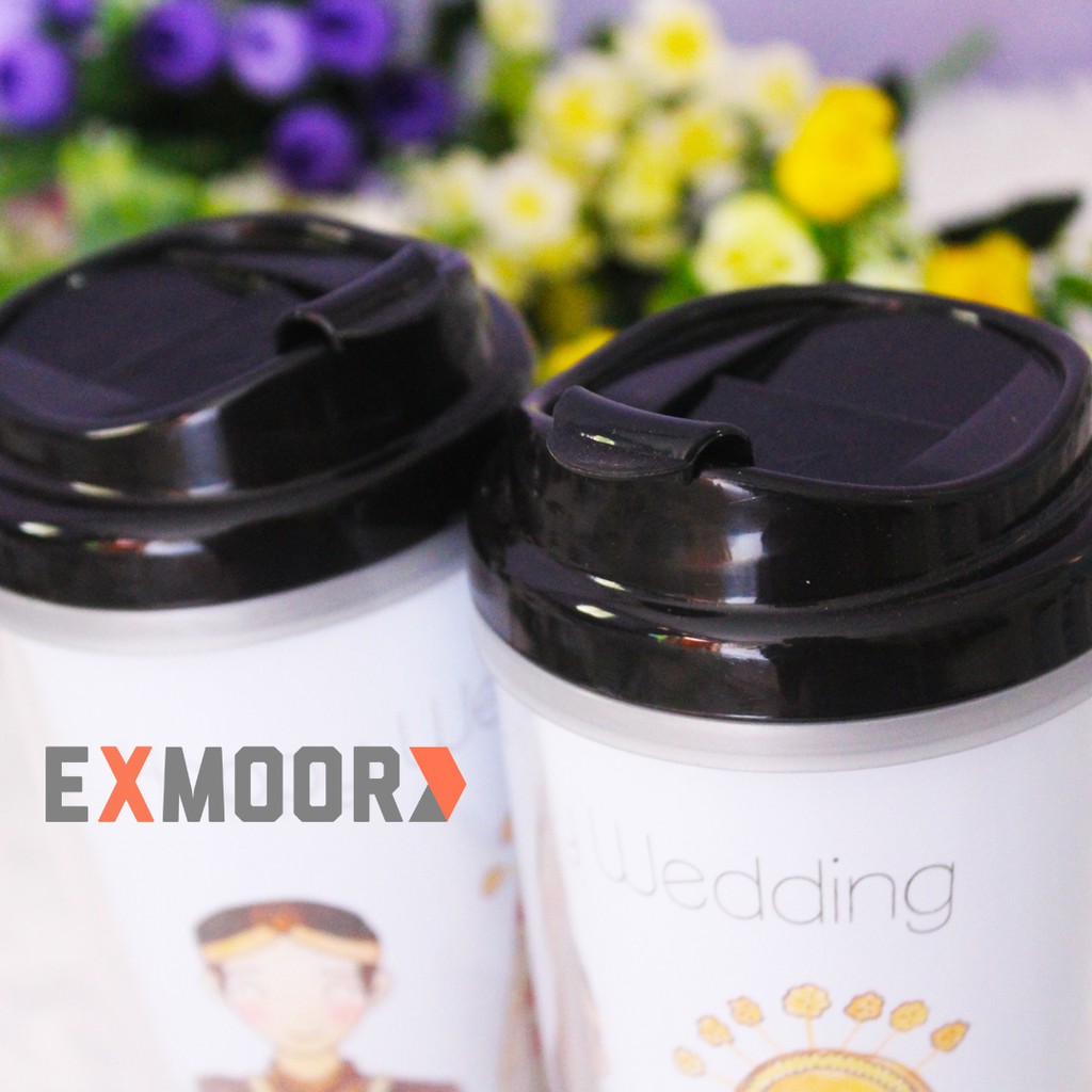 Tumbler Couple Pengantin Jawa Hijab Hadiah Pernikahan