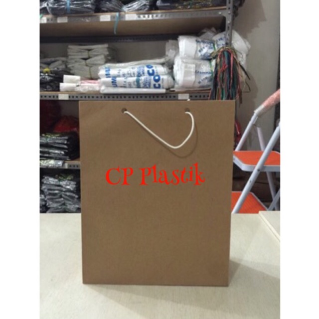 

Paper Bag | Paperbag Polos Uk. 30x40 (isi +/- 12 pcs)