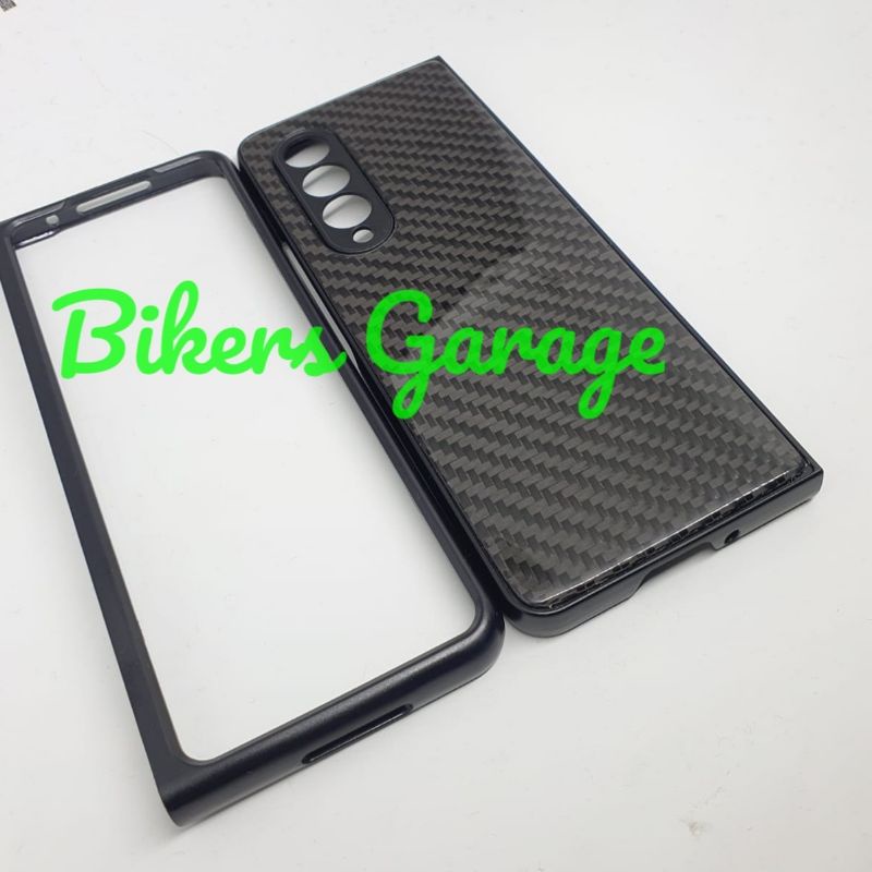 Case hp premium Samsung Galaxy Z Fold 3 carbon kevlar ori