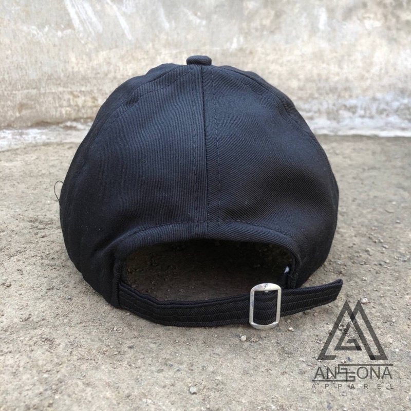 Topi Casual Model Baseball Logo NY Bahan Katun Twill
