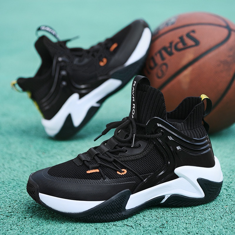 Sepatu Sekolah Basket  Tinggi  Sepatu Basket Pria     Olahraga Outdoor  Sneakers Siswa Berjal