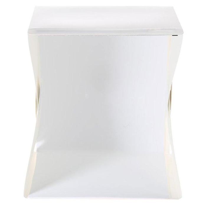 Photo Studio Foto Mini Lipat dengan Lampu LED Size Large - White