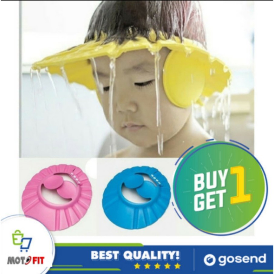 paket BUY 1 GET 1 Alat Keramas Anak balita bayi Anti Kelilipan Sabun