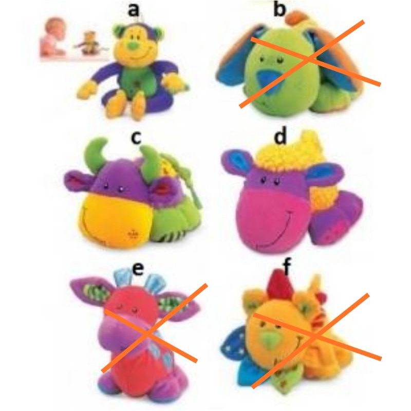 Boneka merk Tolo. Halus. Edu Toys. mainan edukasi.