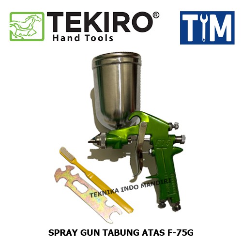 TEKIRO Spray Gun Tabung Atas 400 ML F-75G / Semprotan Cat F-75G