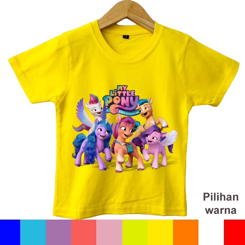 Kaos anak perempuan PONY NEW GENERATION 10.0