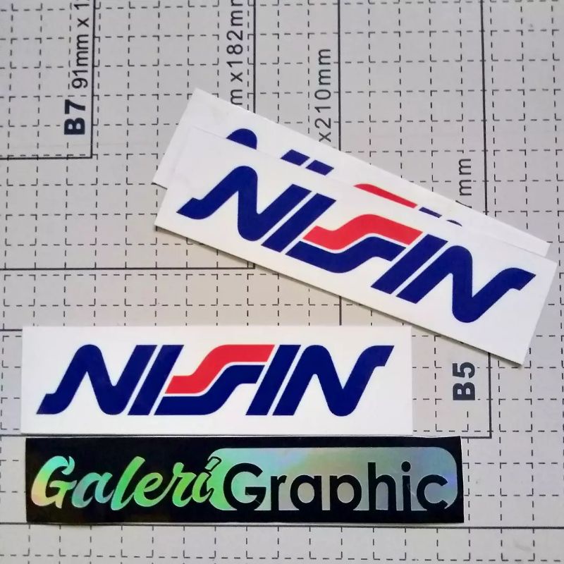 

STIKER NISSIN STIKER SPONSOP BRAND STIKER PRINTING