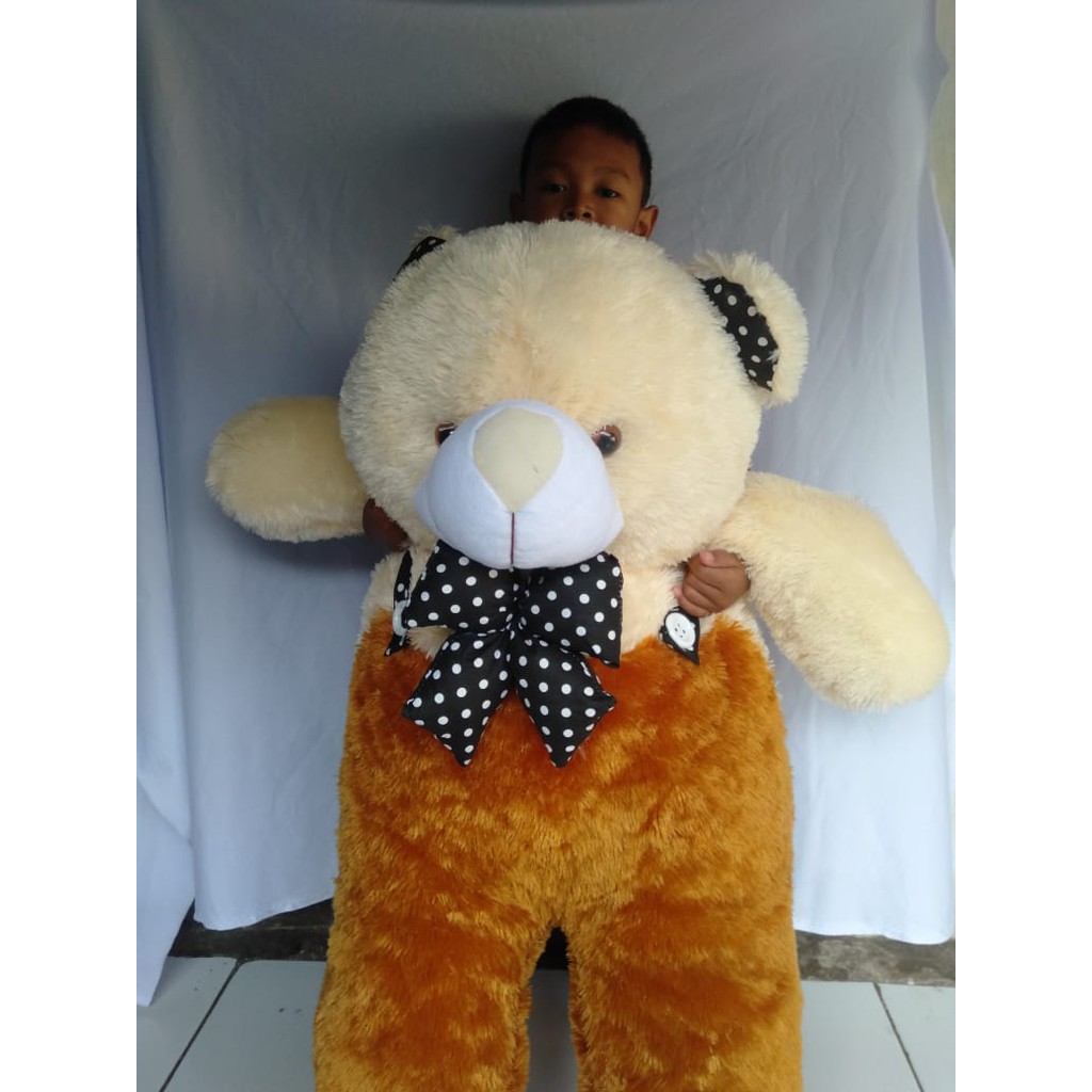 [BAYAR DITEMPAT] BONEKA BERUANG TEDDY BEAR BESAR MURAH 1 METER