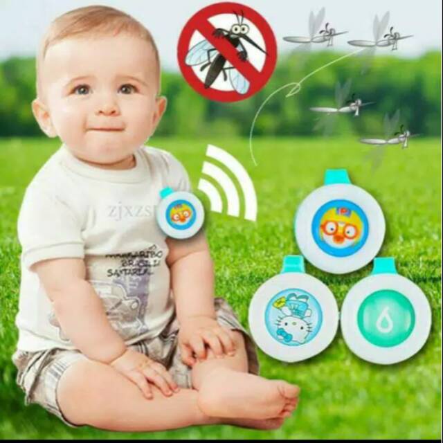 PIN ANTI NYAMUK BAYI MOSQUITO REPELLENT PENANGKAL NYAMUK BAYI ANAK DAN DEWASA